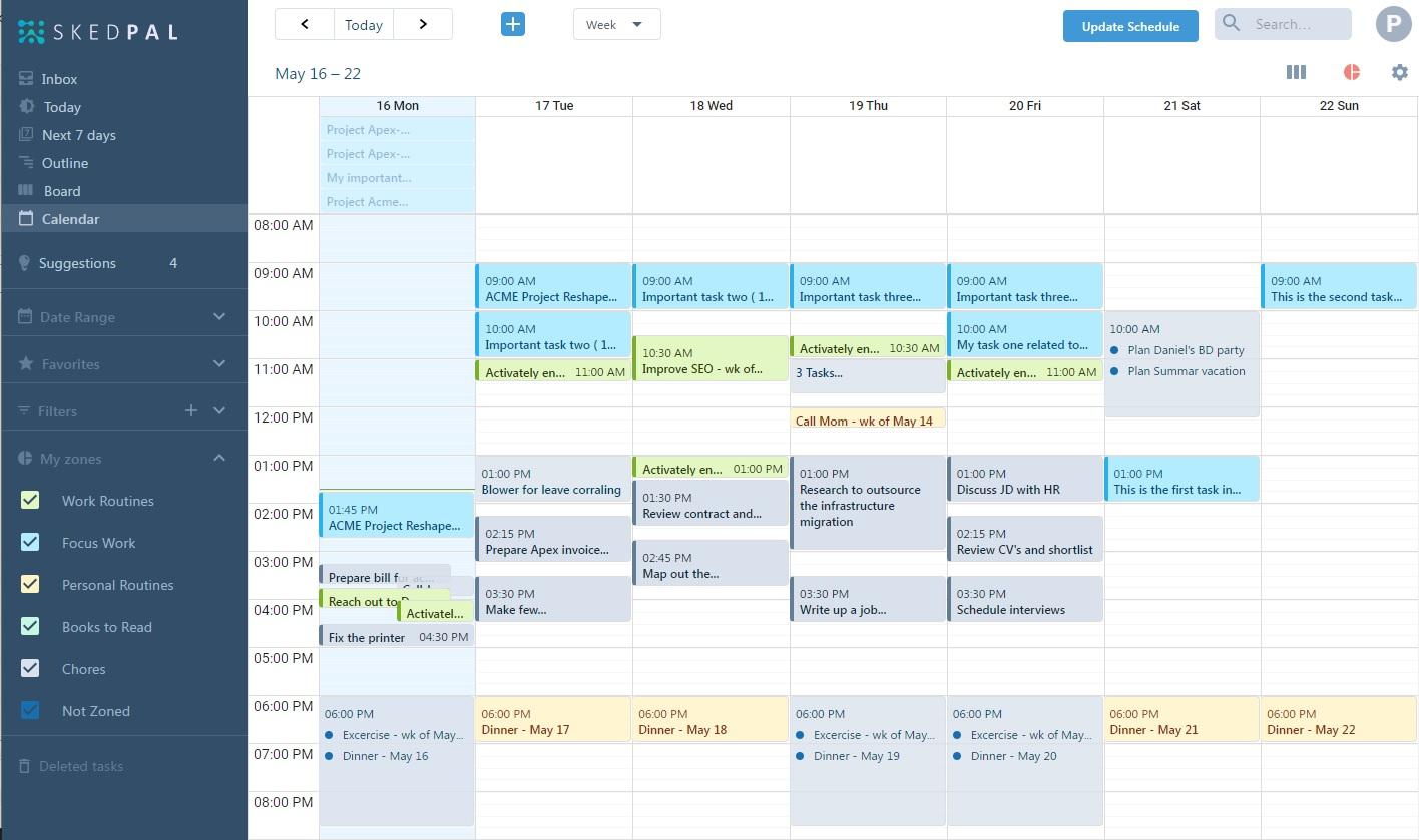 Triage Your Calendar with This AI Assistant - SkedPal